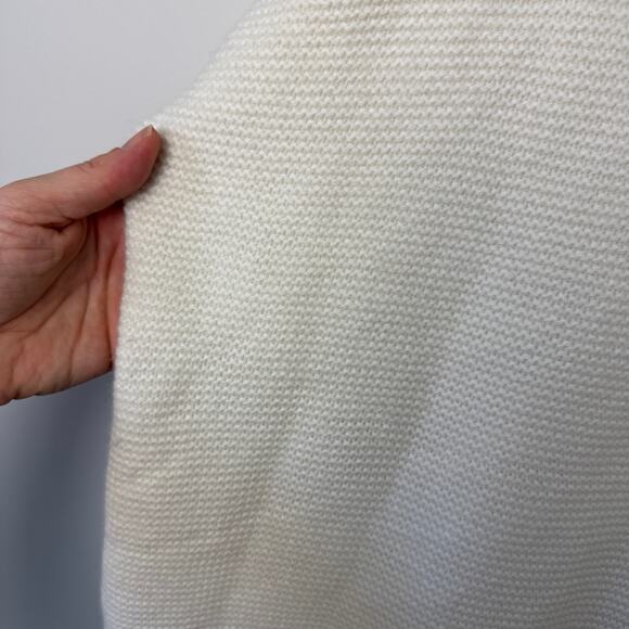 Sundance Winter White Cowl Neck Wool Blend Sweater - Picture 8 of 10